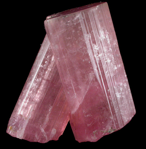 Elbaite var. Rubellite Tourmaline from Himalaya Mine, Mesa Grande District, San Diego County, California