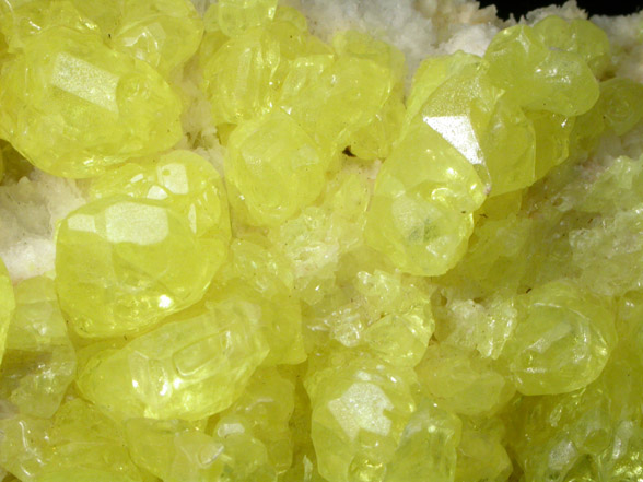 Sulfur from El Desierto, West of Salar de Uyuni, Potosi, Bolivia