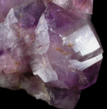 Quartz var. Amethyst from Jonesville, Union County, South Carolina