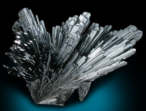 Stibnite from Herja Mine (Kisbanya), Baia Mare, Maramures, Romania