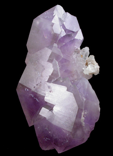 Quartz var. Amethyst from Reel Mine, Iron Station, Lincoln County, North Carolina