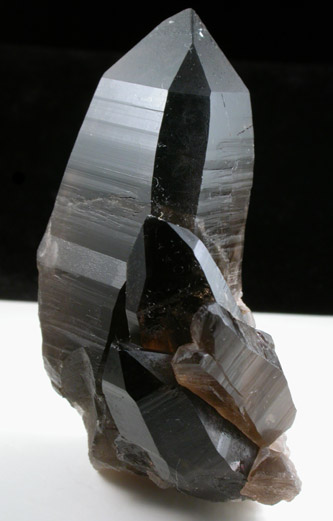 Quartz var. Smoky from Blue Sky Prospect, Santa Cruz, Sonora, Mexico