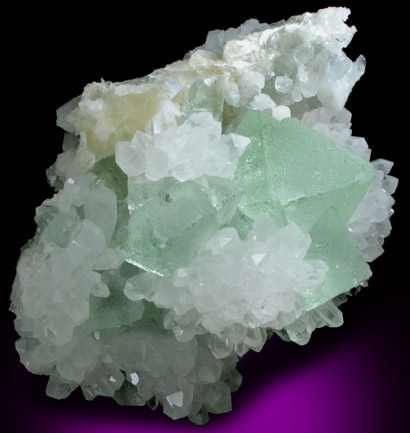 Fluorite and Quartz from Shaoguan, Guangdong, China