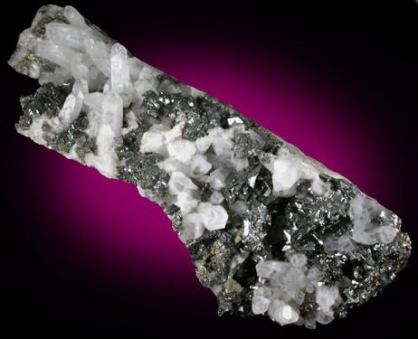 Tetrahedrite and Quartz from Bingham Canyon Mine, Salt Lake County, Utah