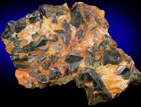 Cassiterite in Quartz from Salamanca, Castilla y Len, Spain