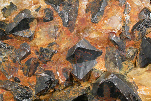Cassiterite in Quartz from Salamanca, Castilla y León, Spain