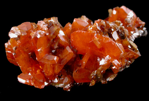 Wulfenite from Red Cloud Mine, Silver District, La Paz County, Arizona