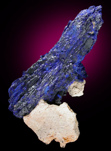 Azurite from Kerrouchene, Middle Atlas Mountains, Khénifra Province, Morocco