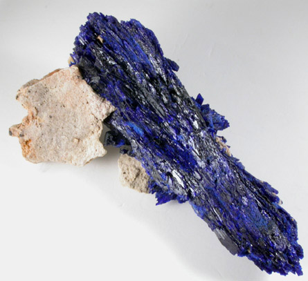 Azurite from Kerrouchene, Middle Atlas Mountains, Khnifra Province, Morocco