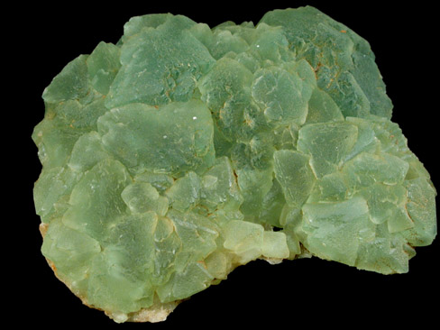 Fluorite from Felix Mine, Azusa, los Angeles County, California