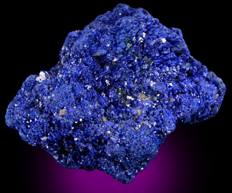 Azurite from Mejran, Morocco