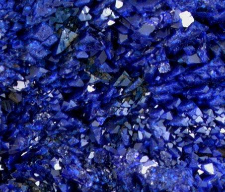 Azurite from Mejran, Morocco