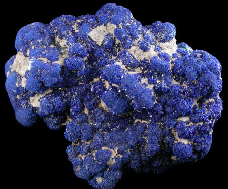 Azurite from Mejran, Morocco