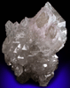 Quartz (Rose Quartz Crystals on parallel Smoky Quartz crystals) from Mount Mica Quarry, Paris, Oxford County, Maine