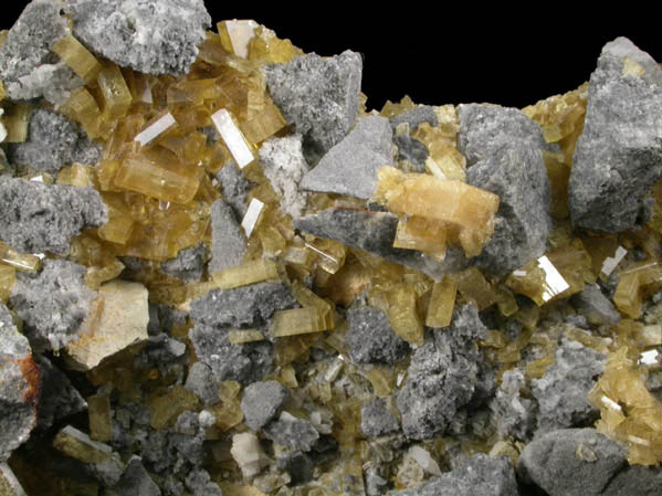 Barite with Dolomite from Sherman Tunnel, Leadville District, Lake County, Colorado