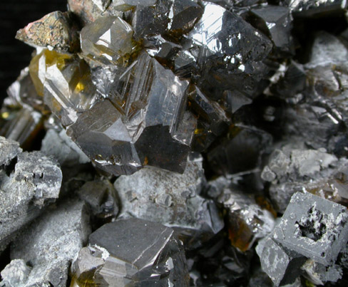 Galena and Sphalerite from Commodore Mine, Creede District, Mineral County, Colorado