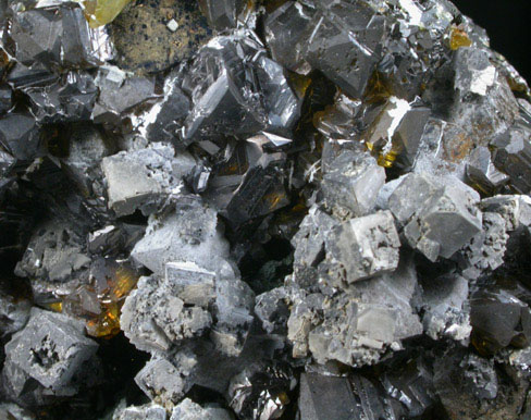 Galena and Sphalerite from Commodore Mine, Creede District, Mineral County, Colorado