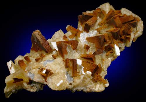 Barite with Goethite from Sherman Tunnel, Leadville District, Lake County, Colorado