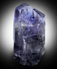 Tanzanite Crystal (Tanzanite = the blue gem variety of Zoisite) from Merelani Hills, western slope of Lelatama Mountains, Arusha Region, Tanzania (Type Locality for Tanzanite)