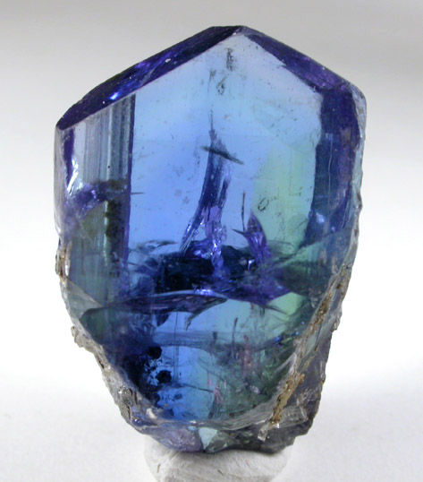 Zoisite var. Tanzanite from Merelani Hills, western slope of Lelatama Mountains, Arusha Region, Tanzania (Type Locality for Tanzanite)