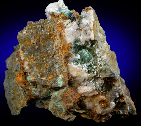 Agardite-(Y) from Bou Skour Mine, Ouarzazate, Morocco (Type Locality for Agardite-(Y))