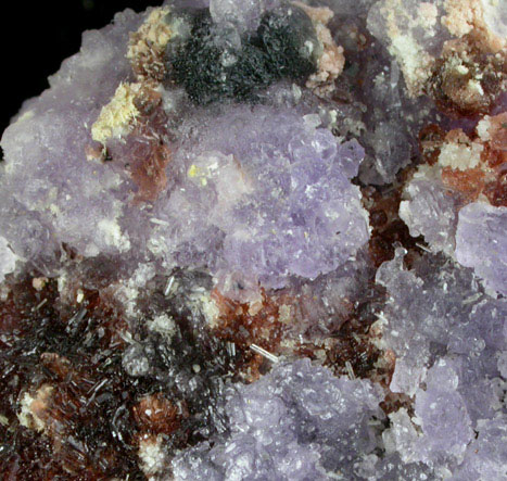 Paracoquimbite and Rhomboclase, Romerite, Coquimbite, Voltaite from Mina Alcaparrosa, Calama, El Loa Province, Chile (Type Locality for Paracoquimbite)