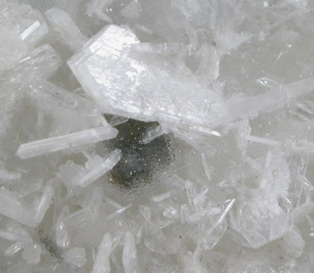 Barrerite on Quartz from Rocky Pass Area, Kuiu Island, Alaska