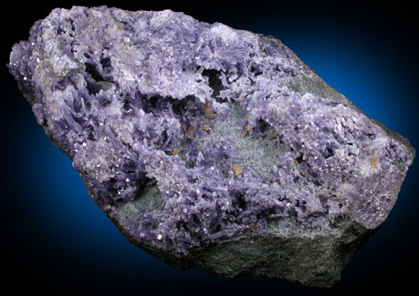 Amesite var. Chromamesite and Perovskite from Saranovskoye Mine, Sarany, Permskaya Oblast', Ural Mountains, Russia