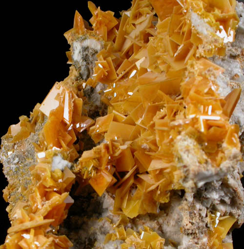 Wulfenite from Bad Bleiberg, Carinthia, Austria (Type Locality for Wulfenite)