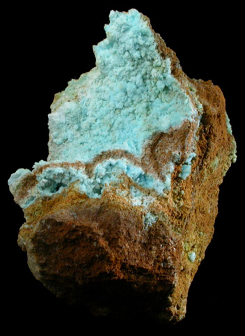 Chalcoalumite from Grandview Mine, Coconino County, Arizona