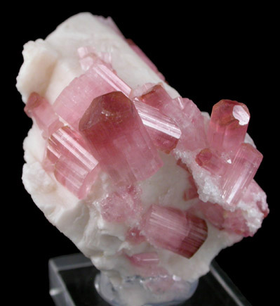 Elbaite var. Rubellite Tourmaline from Pyi-Gyi-Taung Mountain, near Let-Pan-Hla, Mandalay, Myanmar (Burma)