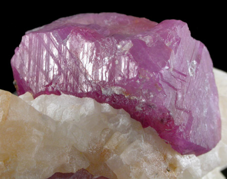 Corundum var. Ruby from Hassanabad Nala, Hunza Valley, Gilgit-Baltistan, Pakistan