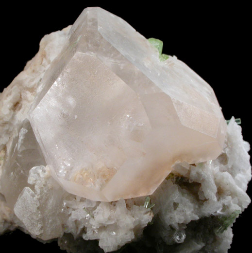 Beryl var. Morganite with Quartz, Elbaite, Albite from Mawi Pegmatite, Nuristan Province, Afghanistan