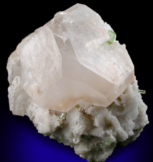 Beryl var. Morganite with Quartz, Elbaite, Albite from Mawi Pegmatite, Nuristan Province, Afghanistan