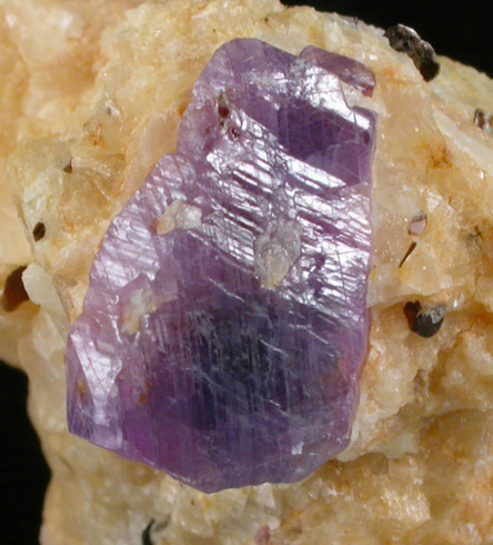 Corundum var. Ruby from Ganesh, Hunza Valley, Gilgit-Baltistan, Pakistan