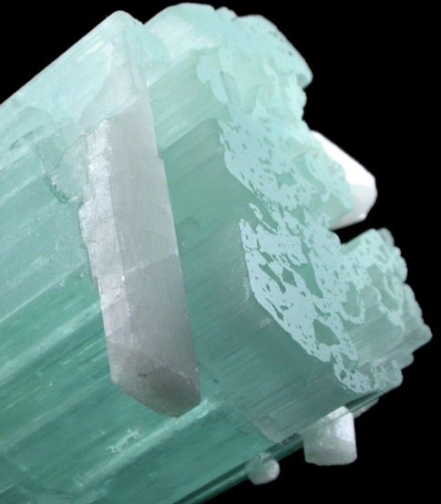 Beryl var. Aquamarine with Albite from Skardu District, Baltistan, Gilgit-Baltistan, Pakistan