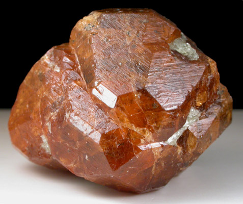 Spessartine Garnet with Magnetite from Nani, near Loliondo, Arusha, Tanzania