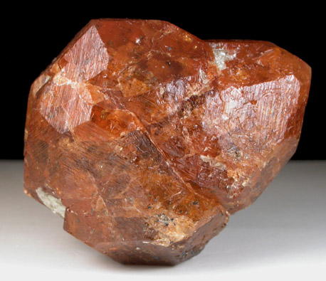 Spessartine Garnet with Magnetite from Nani, near Loliondo, Arusha, Tanzania