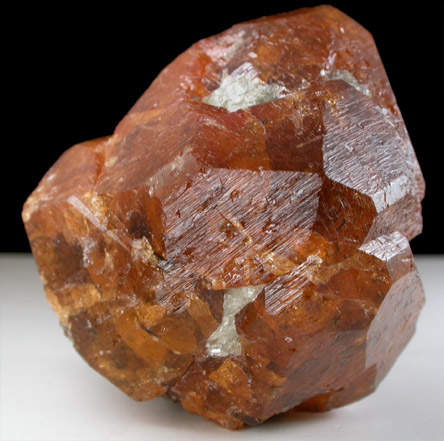 Spessartine Garnet with Magnetite from Nani, near Loliondo, Arusha, Tanzania