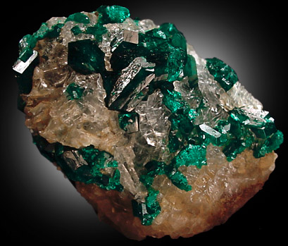 Dioptase from Guchab, Namibia