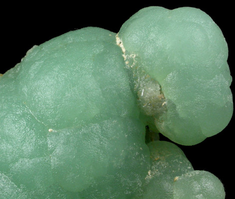 Prehnite from Upper New Street Quarry, Paterson, Passaic County, New Jersey