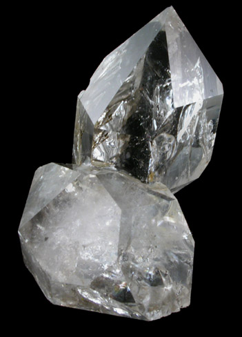 Quartz var. Herkimer Diamond from Ace of Diamonds Mine, Middleville, Herkimer County, New York
