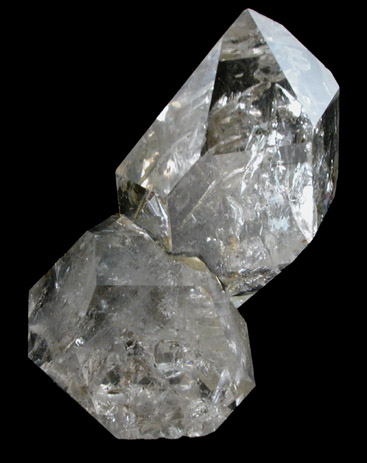 Quartz var. Herkimer Diamond from Ace of Diamonds Mine, Middleville, Herkimer County, New York