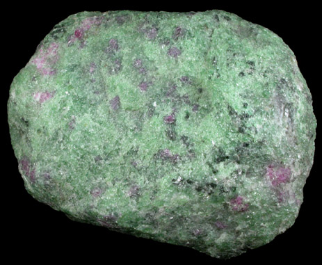 Corundum var. Ruby in Zoisite from Longido, Arusha, Tanzania