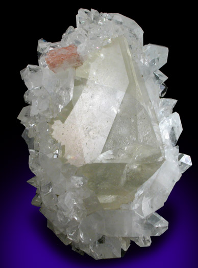 Calcite with Apophyllite and Heulandite-Ca from Jalgaon, Maharashtra, India