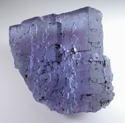 Fluorite with Chalcopyrite from Denton Mine, Harris Creek District, Hardin County, Illinois