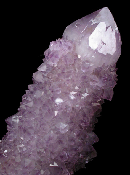 Quartz var. Amethyst (Cactus Quartz) from Boekenhouthoek area, Mpumalanga Province, South Africa