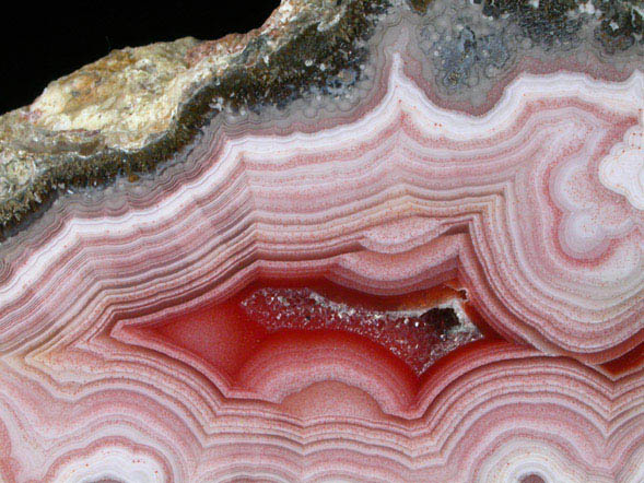 Quartz var. Laguna Agate from Ojo Laguna, Ahumada, Chihuahua, Mexico