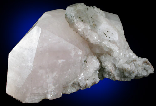 Calcite with Analcime from Croft Quarry, Leicestershire, England