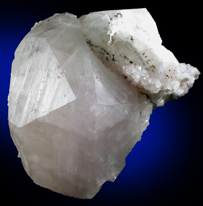 Calcite with Analcime from Croft Quarry, Leicestershire, England